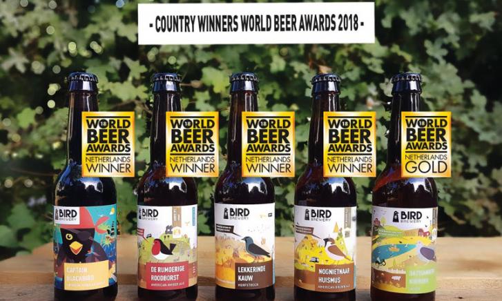 Bird Brewery scoort tijdens WORLD BEER AWARDS 2018